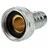 tecuro - Schlauchverschraubung Mit Überwurfmutter M22 X 1 Auf Schlauchtülle 13 Mm (1/2 Zoll) - Messing Verchromt