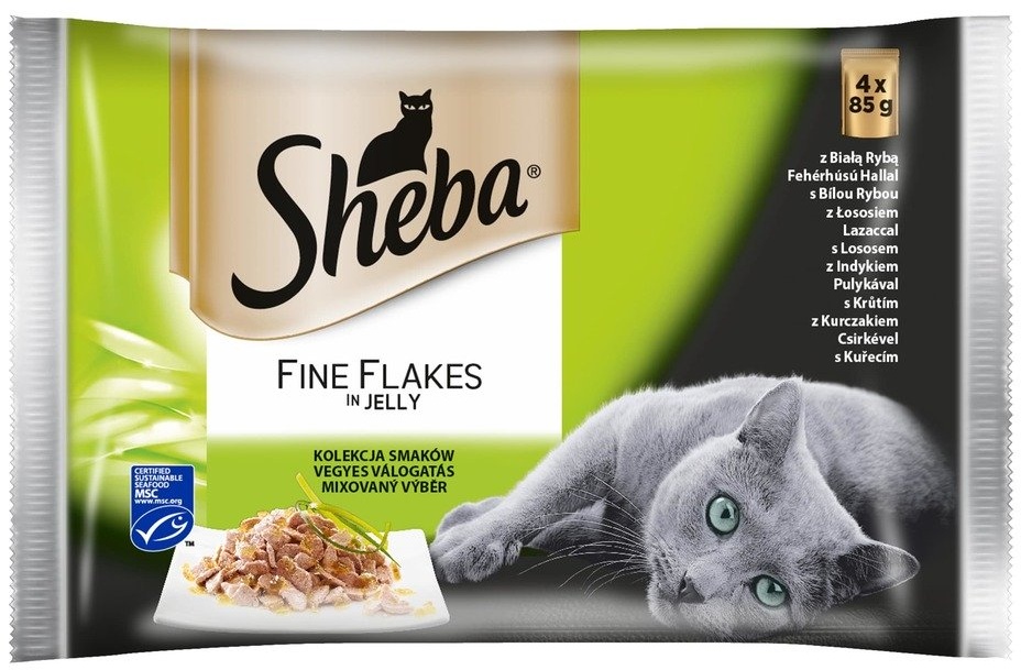 SHEBA Delicacy in Jelly Mix 52x85 g