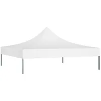 VidaXL Partyzelt-Dach 2x2 m Weiß 270 g/m2