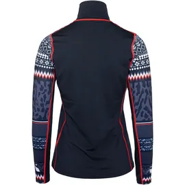 KARI TRAA Lilja Langarm-baselayer - Dark Navy Blue - XL