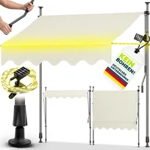 tillvex Klemmmarkise 350 cm beige