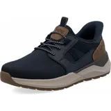 Rieker Slip-Ons Herren Schwarz/Pazifik 44