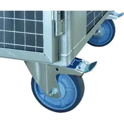 Anbausatz Radsatz inkl. Bodenplatte, für Gasflaschen-Lagerbox