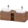 Duravit D-Neo Konsolenwaschtischunterbau wandhängend Nussbaum Matt 1400x550x459 mm - DE4950B70790000 DE4950B70790000