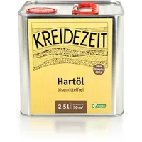 Kreidezeit Hartöl lösemittelfrei 2,5l Schutz für Möbel und Böden (26,36 EUR/l)