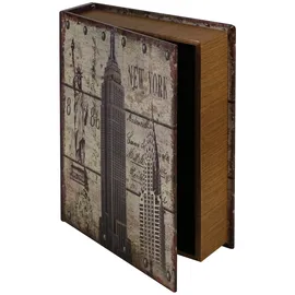 HMF Buchtresor 3er Set, 32,5 x 23,5 x 7,5 cm,