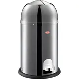 Wesco "WESCO Mülleimer KICKMASTER JUNIOR Edelstahl mit Dämpfer 12L" - Silber