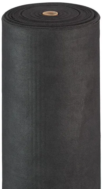 Relaxdays 5 x Unkrautvlies 50g/m2 Schwarz