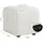 Homestyle4u Sitzhocker Pouf Beige Bouclé 46 x 41 x 46 cm