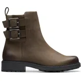 CLARKS Damen Orinoco2 Bay Mode-Stiefel, Mole Grey Lea, 36 EU