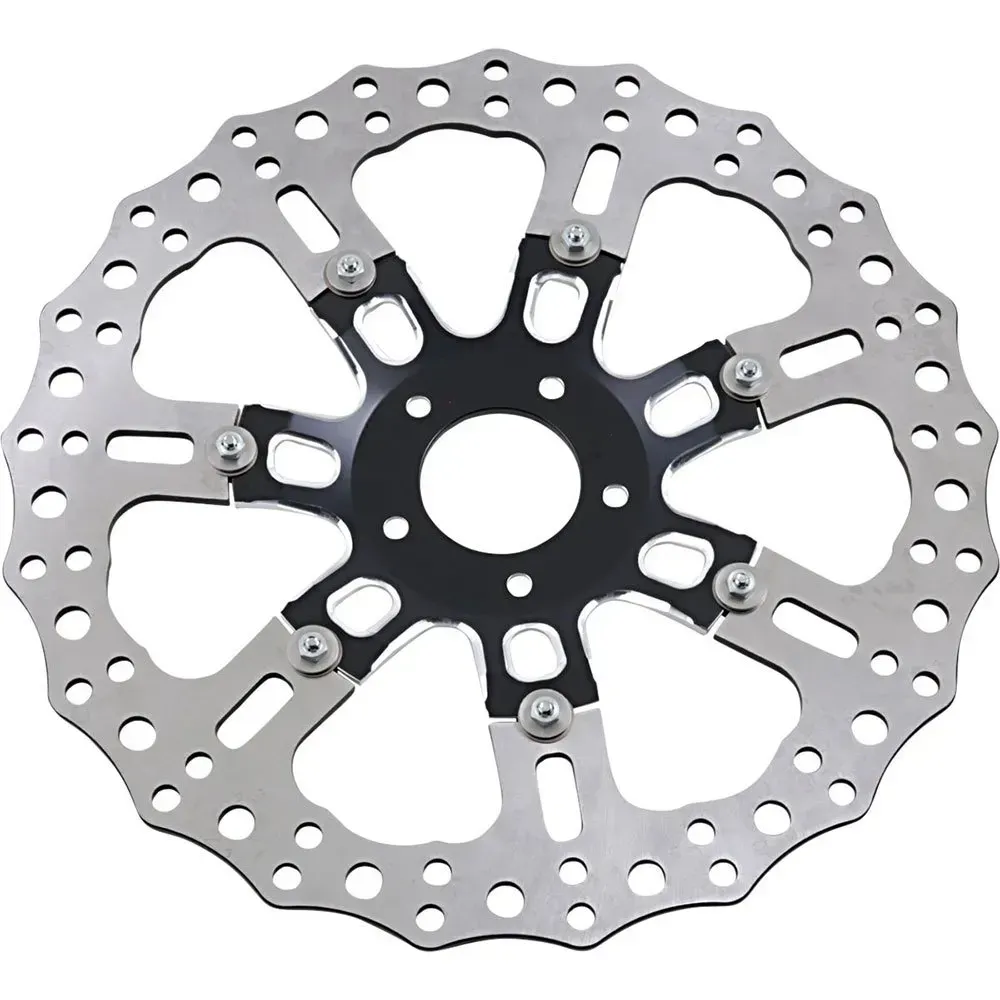 Arlen Ness Harley Davidson Flhr 1584 Road King 08 Bremsscheibe 2 Einheiten - Silver / Black - One Size