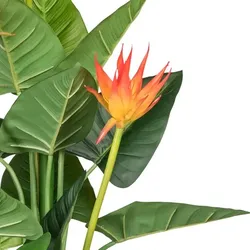 CREATIV green Künstliche Pflanze Guzmania 105cm im Topf