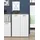 Forte Keflav Kommode 84,5 x 115,1 x 41,5 cm Weiß