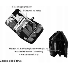 McNeill HAZEL Gradient Cranberry Geldbörse unisex rot schwarz