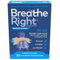 Pharma Netzwerk PNW GmbH Besser Atmen Breathe Right Nasenpflaster beige