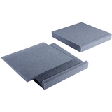 MSAcoustics Speakerpad Set L, Entkoppelung für Studiomonitore, Verbesserte Audiowiedergabe, Strafferes Klangbild, 320x250x50 mm