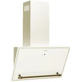 Klarstein Victoria 60 cm Kopffrei-Dunstabzugshaube creme A++ LED Umluft/Abluft