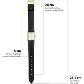 Glanzstücke München Armband-Uhr Echtleder 10130055