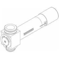 Bosch Ersatzteil Adapter Gasventil kpl 5 everp