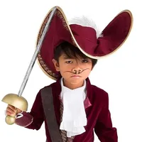 Disney Store Official Kapitän Haken Piratenhut - Accessoires für Kinderkostüme