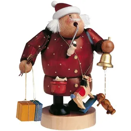 KWO Räuchermann Weihnachtsmann 20 cm rot/mehrfarbig