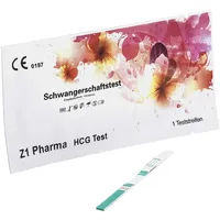 20x Z1 Pharma® Schwangerschaftstest 4. Generation - Frühtest Empfindlichkeit 10 miu/ml