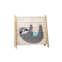 3 sprouts Bookcase - Gray Sloth