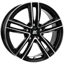 RC Design RC27 6,0 x 16 5 x 100 ET35 Schwarz Glanz Vollpoliert