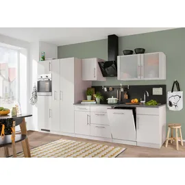 WIHO KÜCHEN Küchenzeile »Cali«, ohne E-Geräte, Breite 360 cm beige