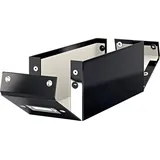 Leitz Click & Store WOW CD Aufbewahrungsbox 14,3 x 13,6 x 35,2 cm 1-tlg. schwarz