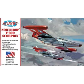 Atlantis 560221 - 1/80 F89D Northtrop Scorpion Jet