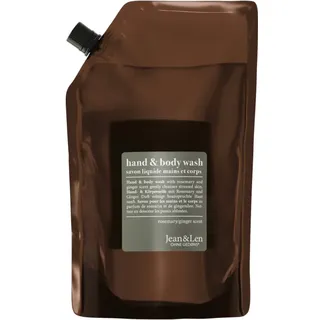 Jean&Len Jean & Len Hand & Bodywash Rosemary Ginger Nachfüllpackung 1500 ml