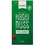 Xucker Xylit-Schokolade Vollmilch mit Haselnuss (80g)