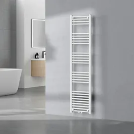 neu.haus Handtuchheizkörper Voss 1600 x 400 mm 556 W weiß Mittelventil