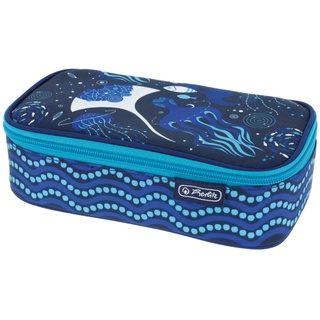 Herlitz Schlampermäppchen beatBox Deep Ocean Motiv, 22,5 x 12,0 cm