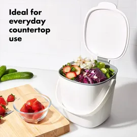 Oxo Biomülleimer 2,8 l Weiß