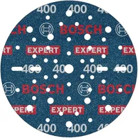Bosch EXPERT O780 Folienschleifscheibe 150 mm K400 50 Stück