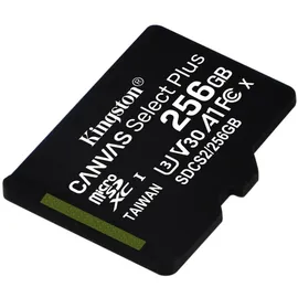 Kingston Canvas Select Plus microSD UHS-I U3 A1 V30 + SD-Adapter 256 GB