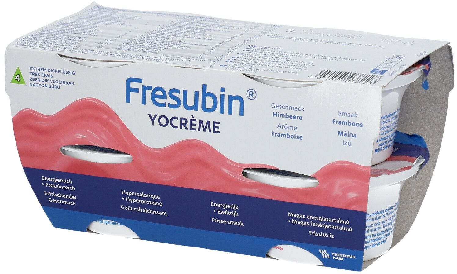 Fresubin® Yocreme Framboise 4x125 g crème