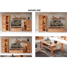 Stella Trading Vitrine 85 x 137 x 40 cm Braun