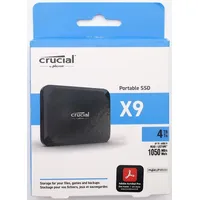Crucial X9 4 TB USB-C 3.2 Schwarz CT4000X9SSD902