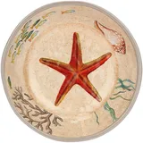 Rose & Tulipani THUN Sea Life Suppenteller 100% Melamin 19,5 cm in Geschenkbox