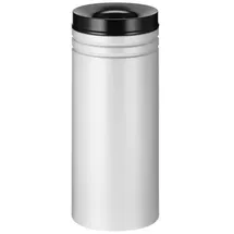 ReinigungsBerater Papierkorb 50 Liter grau/schwarz VB 500000, grau, schwarz
