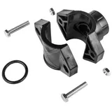 Bradas Rohrschelle Rohrhalter für 25 mm PE-Rohr mit Innengewinde 1/2"