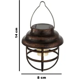 bmf-versand Solarleuchte Garten 3er Set Laterne zum Hängen Solarlampe Außen Leuchte Solar