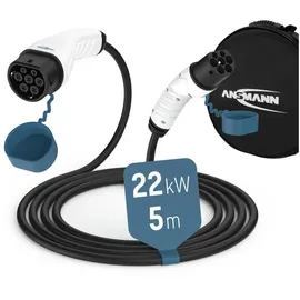 Ansmann Ladekabel Typ 2 22 kW 5 m