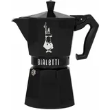 Bialetti Moka Exclusive 6 Tassen Schwarz