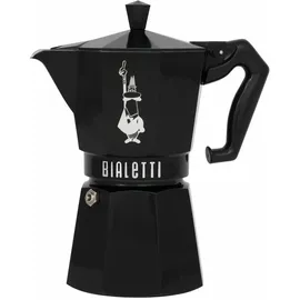 Bialetti Moka Exclusive 6 Tassen Schwarz