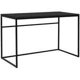 XXXLutz Xxxl Schreibtisch Lipp, Schwarz, rechteckig, Kufe, 60x75x118 cm, Arbeitszimmer, Schreibtische, Bürotische