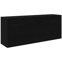 VidaXL Bad-Wandschrank Schwarz 100x25x40 cm Holzwerkstoff